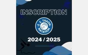 Inscriptions 2024/2025