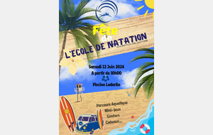 Fêtes de l'Ecole Natation