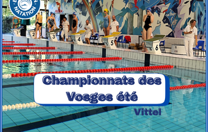 Championnats des Vosges été  2026 - Vittel