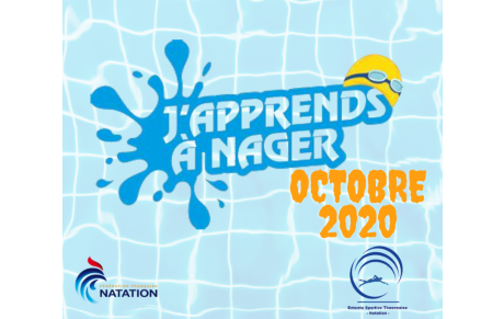 J'Apprends à Nager - Octobre 2020