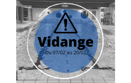 Vidange - vacances de février 